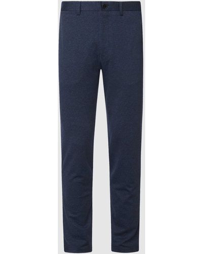 Matíníque Tapered Fit Broek Met Stretch - Blauw