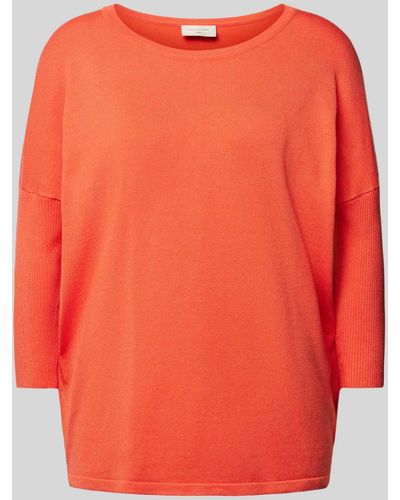 Freequent Gebreide Pullover - Oranje