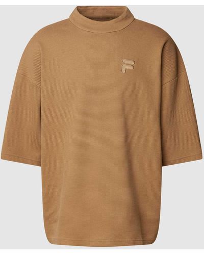 Fila T-shirt Met Kimonomouwen - Naturel