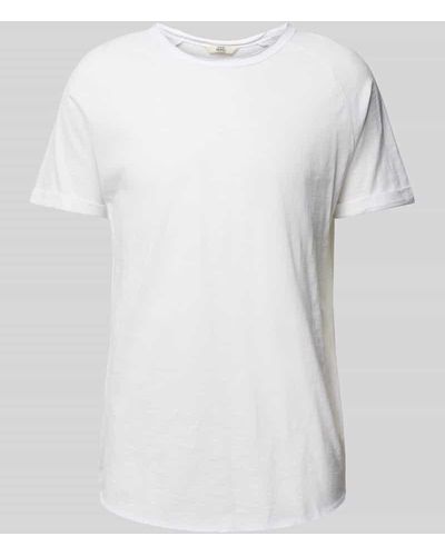 Redefined Rebel T-Shirt mit Rundhalsausschnitt Modell 'KAS' - Weiß