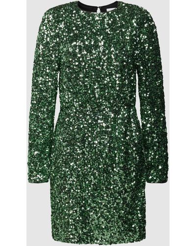 SELECTED Mini-jurk Met Pailletten - Groen