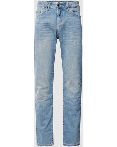 Tom Tailor Slim Fit Jeans Met Steekzakken - Blauw
