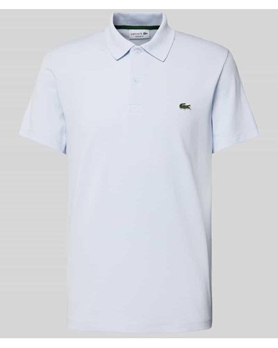 Lacoste Poloshirt mit Label-Detail - Weiß