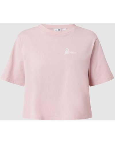 O'neill Sportswear T-Shirt mit Print - Pink