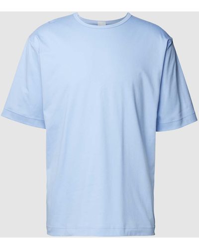 Mey T-shirt Met Effen Design - Blauw