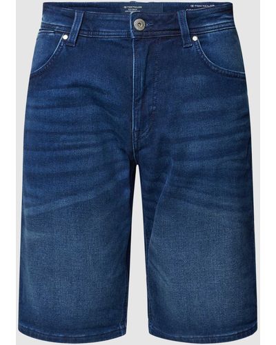 Tom Tailor Korte Jeans - Blauw