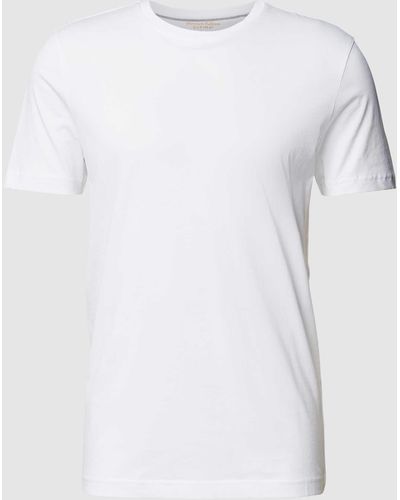 Christian Berg Men T-shirt Met Ronde Hals - Wit