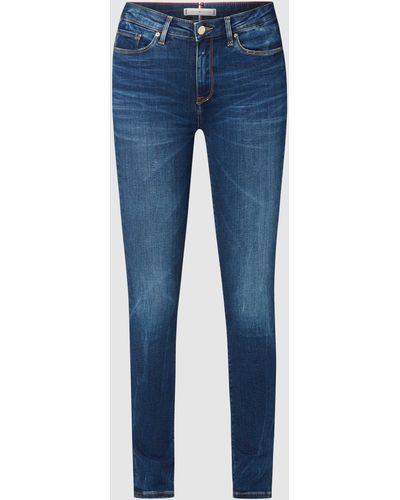 Tommy Hilfiger Como Heritage Skinny Fit Jeans aus Bio-Baumwolle - Blau