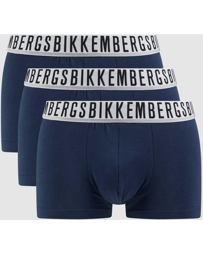 Bikkembergs Boxershort Met Stretch - Blauw
