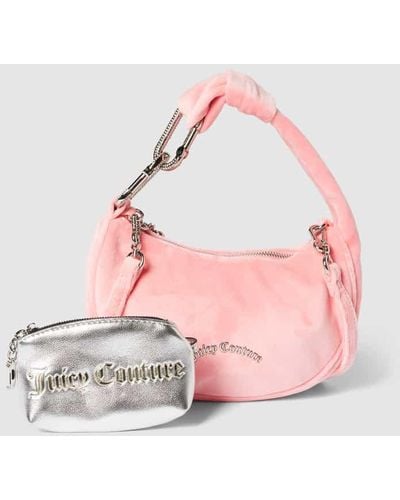 Juicy Couture Handtasche mit Label-Detail Modell 'BLOSSOM' - Pink
