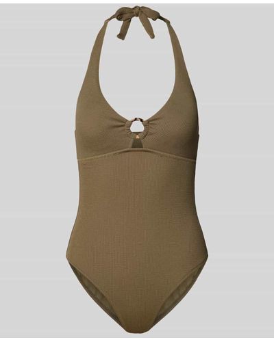 Shiwi Badeanzug mit Neckholder Modell 'Cary' - Mehrfarbig