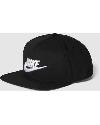Nike Cap mit Label-Stitching - Schwarz