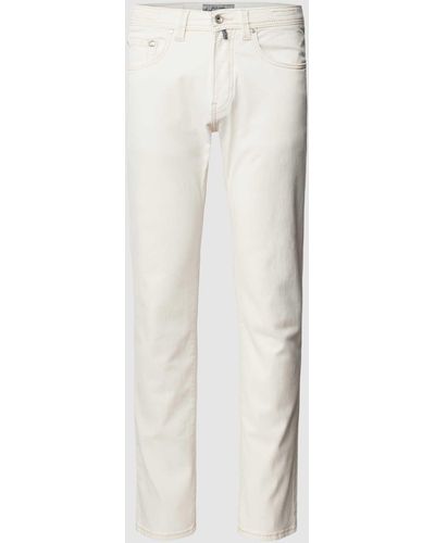 Pierre Cardin Jeans im 5-Pocket-Design Modell 'Lyon' - Weiß