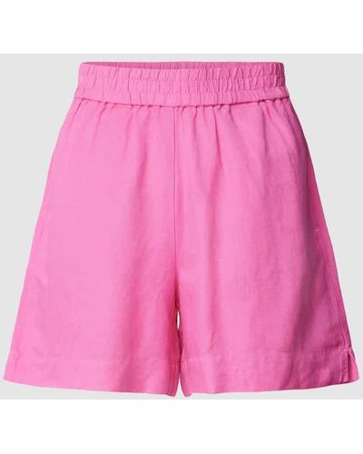 Tom Tailor Shorts mit Eingrifftaschen - Pink