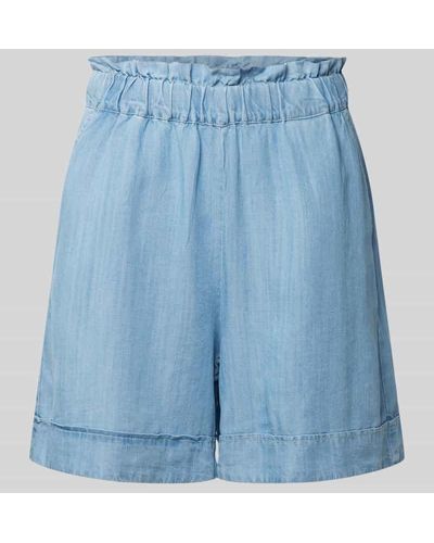 B.Young Regular Fit Shorts in Denim-Optik Modell 'Lana' - Blau