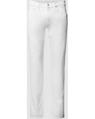 Polo Ralph Lauren Regular Fit Jeans mit Eingrifftaschen Modell 'SULLIVAN' - Weiß