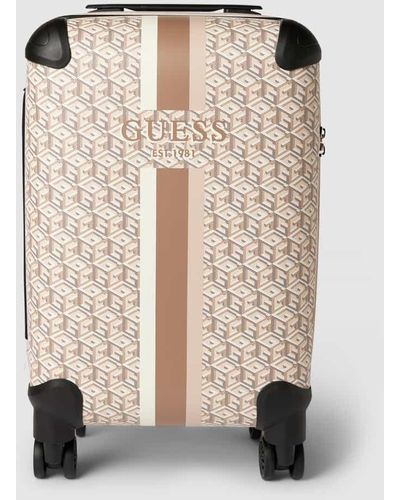 Guess Trolley mit Allover-Muster Modell 'WILDER' - Natur