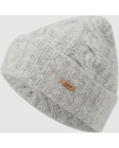 Barts Mütze aus Alpakamischung Modell 'Rubyfrost' - Grau