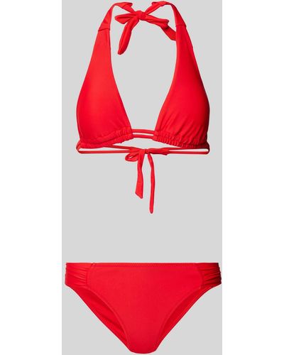 Shiwi Bikini mit Neckholder Modell 'Bibi' - Rot