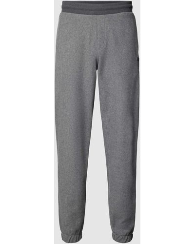 Calvin Klein Sweatpants Met Labelbadge - Grijs