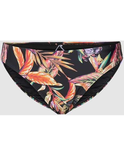 O'neill Sportswear Bikinibroekje Met All-over Bloemenmotief - Zwart