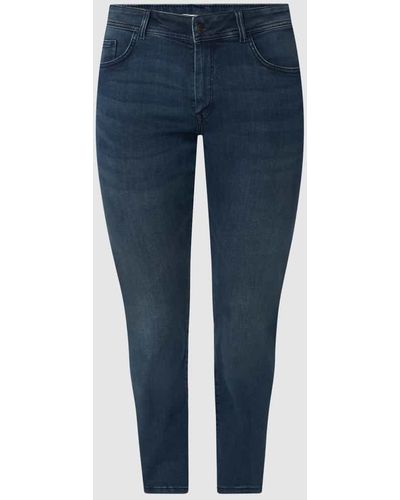 Tom Tailor Slim Fit PLUS SIZE Jeans mit Stretch-Anteil - Blau