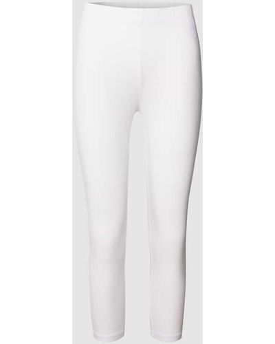 Betty Barclay Leggings mit elastischem Bund - Weiß