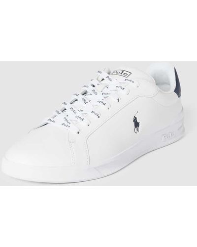 Polo Ralph Lauren Sneaker mit Label-Print - Weiß