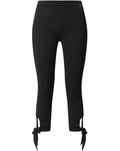 SKINY Leggings mit Schnürung - Schwarz