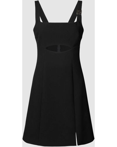 HUGO Mini-jurk Met Cut-out - Zwart