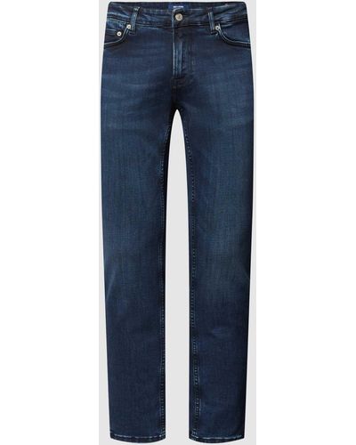 Only & Sons Slim Fit Jeans Met Labelpatch - Blauw