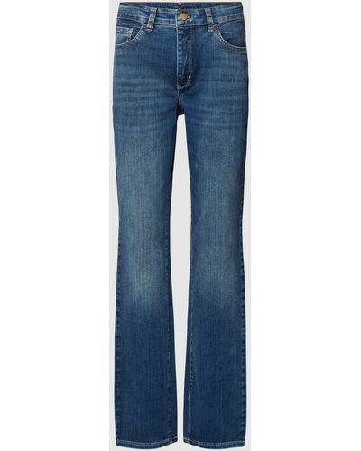 M·a·c Slim Fit Jeans im 5-Pocket-Design Modell 'DREAM' - Blau