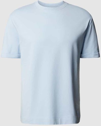 Windsor. T-Shirt mit Rundhalsausschnitt Modell 'Sevo' - Blau