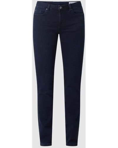 Esprit Slim Fit Jeans mit Stretch-Anteil - Blau
