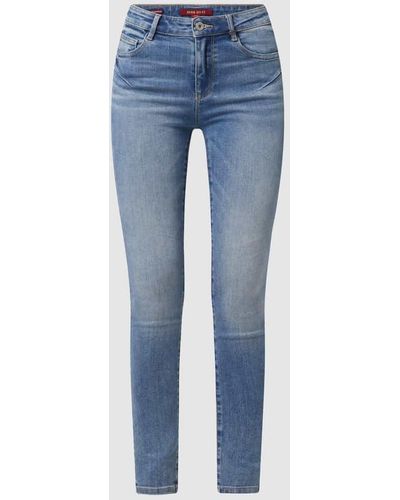 Miss Sixty Skinny Fit Jeans mit Stretch-Anteil Modell 'Bettie' - Blau
