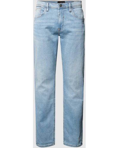 Blend Regular Fit Jeans im 5-Pocket-Design Modell 'Twister' - Blau