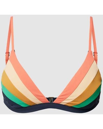 Rip Curl Bikini-Oberteil im Colour-Blocking-Design Modell 'DAY BREAK' - Mehrfarbig
