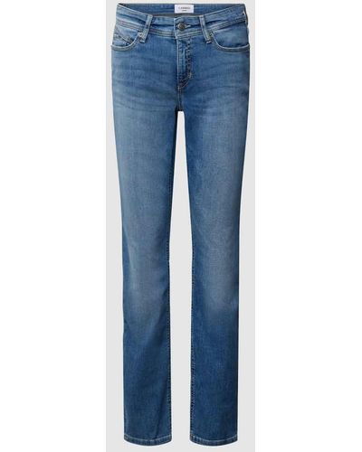Cambio Regular Fit Jeans im 5-Pocket-Design Modell 'PARLA' - Blau