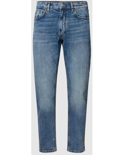 Esprit Slim Fit Jeans mit 5-Pocket-Design - Blau