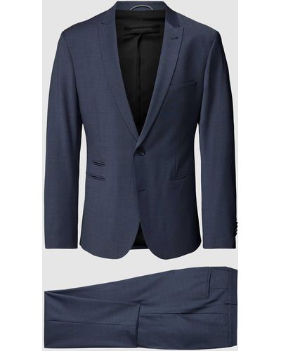 DRYKORN Slim Fit Pak Met Geweven Motief - Blauw