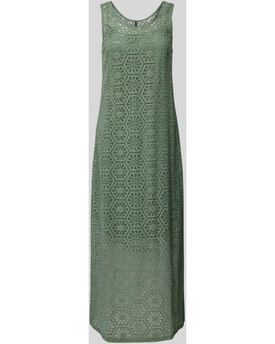 Vero Moda Maxi-jurk Met Ajourpatroon - Groen