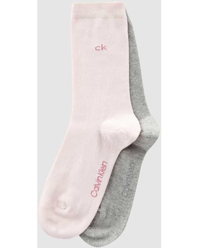 Calvin Klein Socken im 2er-Pack - Pink