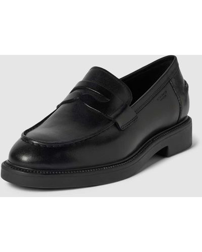Vagabond Shoemakers Penny-Loafer aus echtem Leder - Schwarz