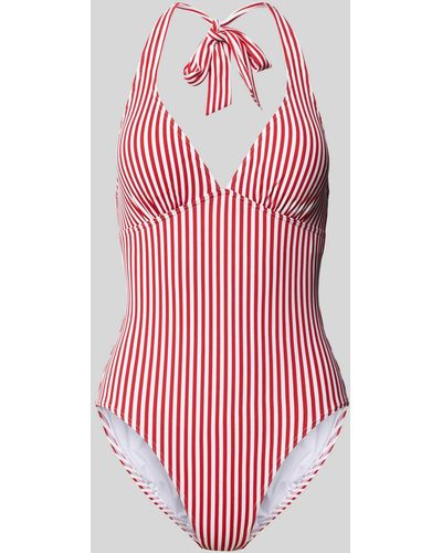 Esprit Badeanzug mit Neckholder Modell 'SILVANCE BEACH' - Pink