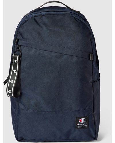 Champion Rugzak Met Labelpatch - Blauw