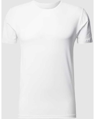 Mey T-Shirt mit Stretch-Anteil Modell 'Das Drunterhemd' - Weiß