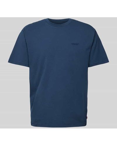 Levi's T-Shirt mit Rundhalsausschnitt Modell 'VINTAGE' - Blau