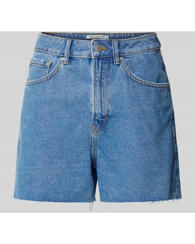 Tom Tailor Jeansshorts mit 5-Pocket-Design - Blau