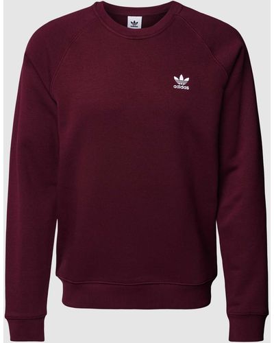 adidas Originals Sweatshirt Met Raglanmouwen - Paars