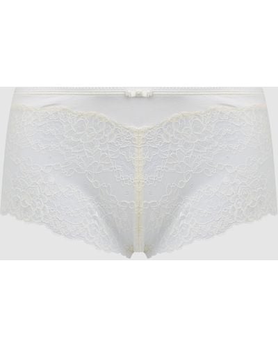 CALIDA Panty mit Baumwoll-Anteil Modell 'Sensual Secrets' - Weiß